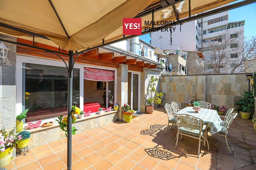 Schöne stilvolle Wohnung mit Terrasse in Palma