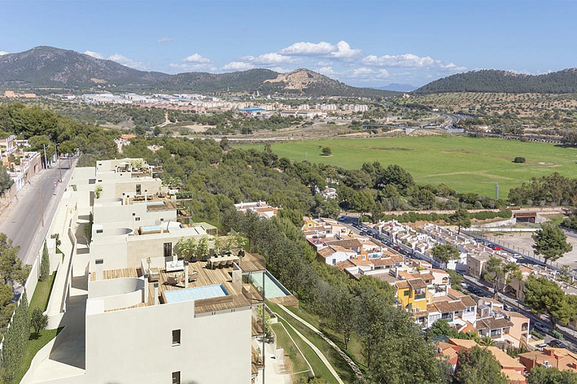 Neues Penthouse mit Panoramablick in Santa Ponsa
