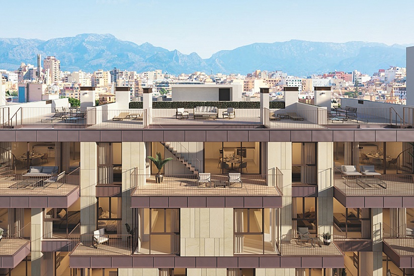 Neubauprojekt im modernen Stil in Santa Catalina, Palma