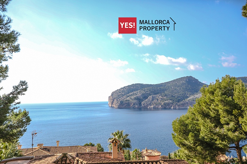 Fantastische Villa im traditionellen Stil mit Panoramablick auf das Meer  Camp de Mar