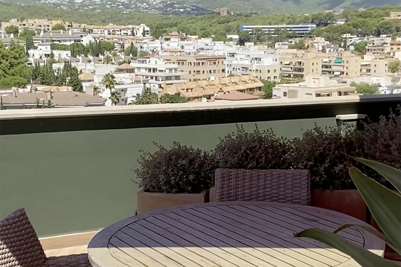 Penthouse mit Panoramablick in Palma