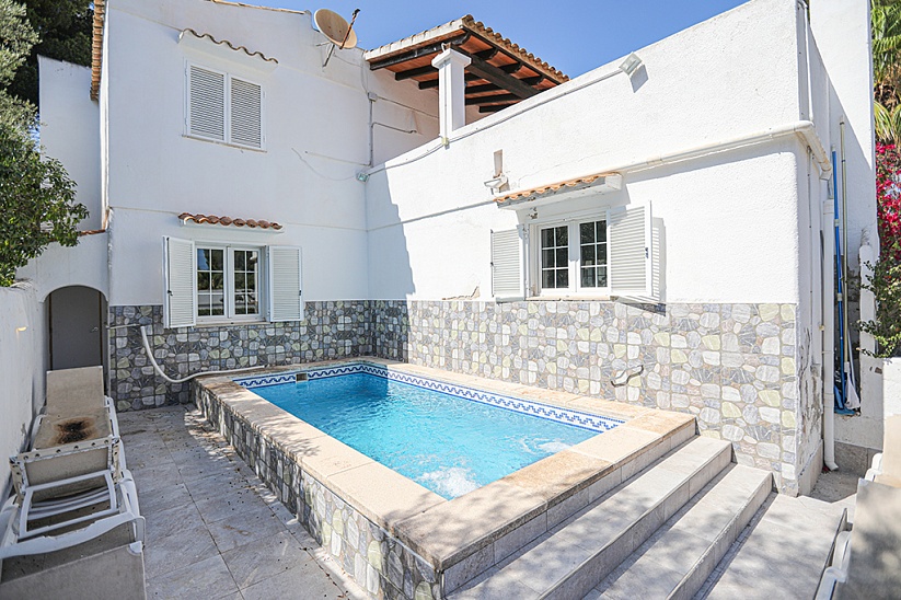 Chalet mit Garten und Pool in gemütlicher Lage in Sol de Mallorca