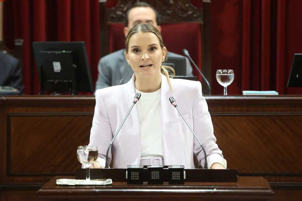 Marga Prohens, die Präsidentin der Balearen