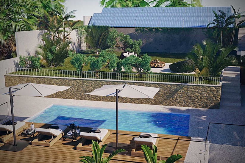 Neue moderne Villa mit fantastischem Panoramablick in Santa Ponsa